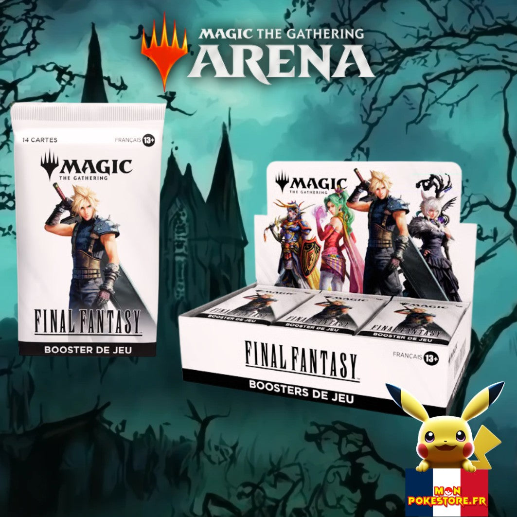 MAGIC - Display de Boosters de jeu FINAL FANTASY (30 Boosters) – FR