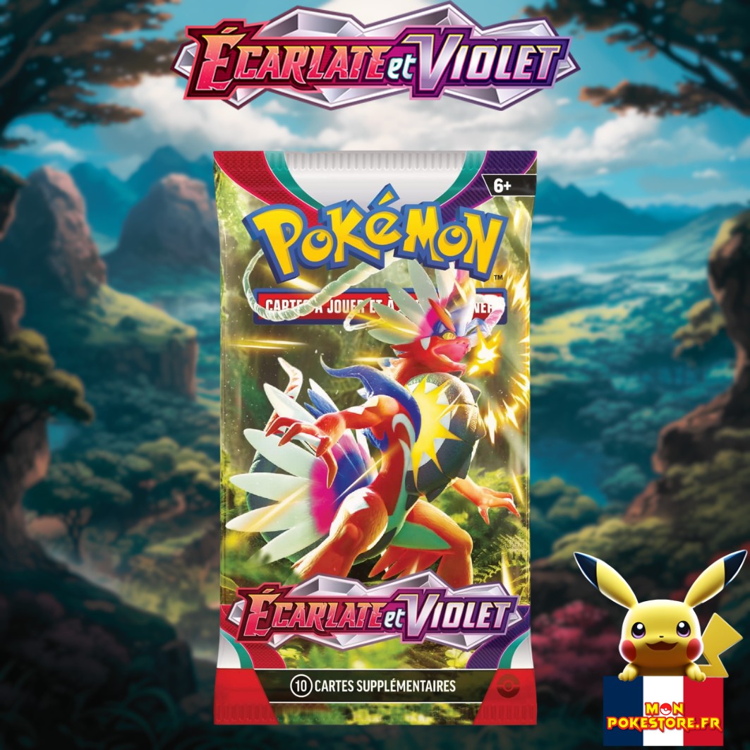 POKEMON Display EV01 Ecarlate et Violet booster 3