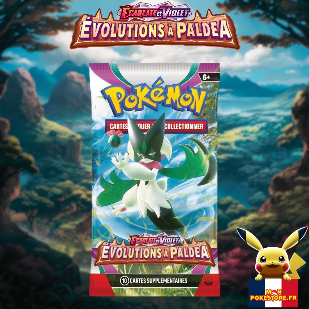 POKEMON Display EV02 Destinees de Paldea booster 2