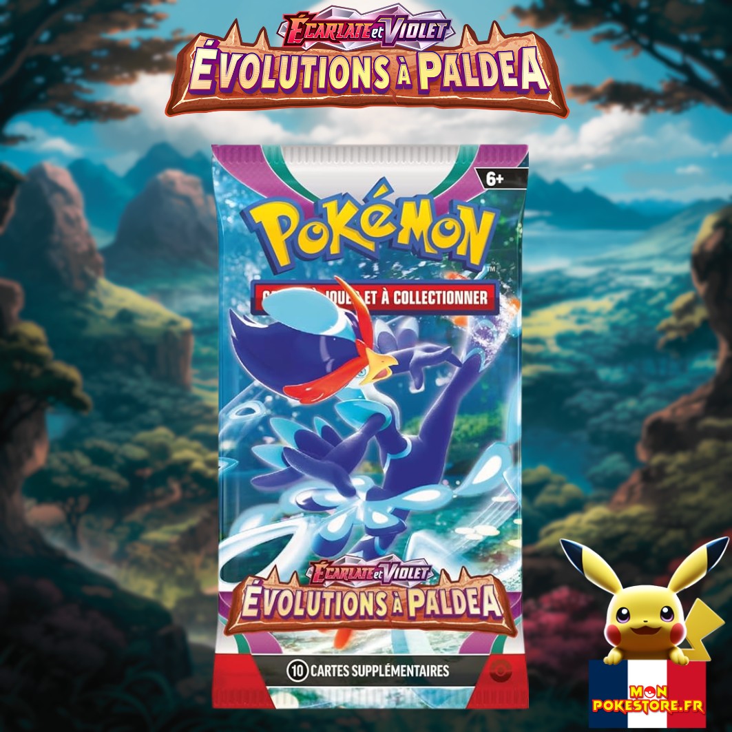 POKEMON Display EV02 Destinees de Paldea booster 3