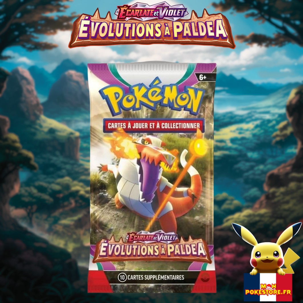 POKEMON Display EV02 Destinees de Paldea booster 4