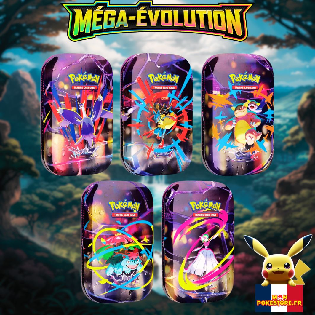 POKEMON EV11 Mega Evolution MiniTin visuels