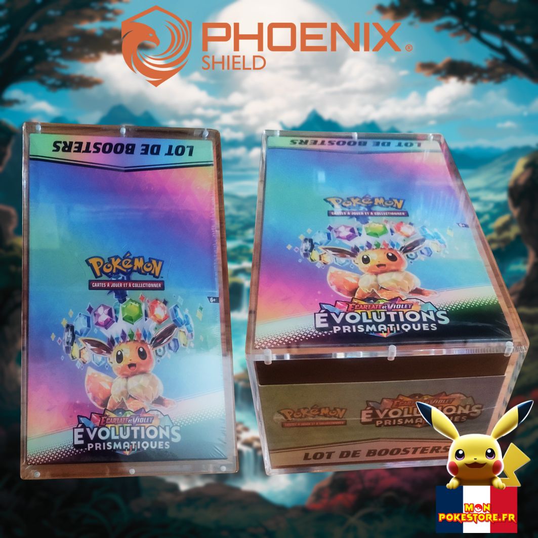 POKEMON - Display de Bundle - Protection Acrylique Phoenix Shield