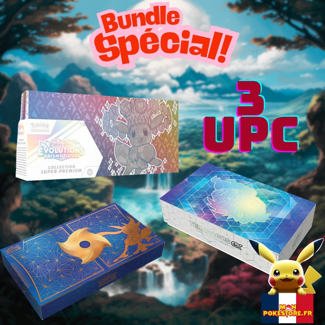 POKEMON UPC  EV8.5 Evolution Prismatique Terrapagos Amphinobi