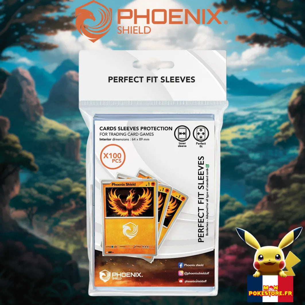 fantasy flight supply card sleeves Phoenix Shield – Pack de 100 Sleeves Perfect Fit – MonPokeStore –  Monpokestore