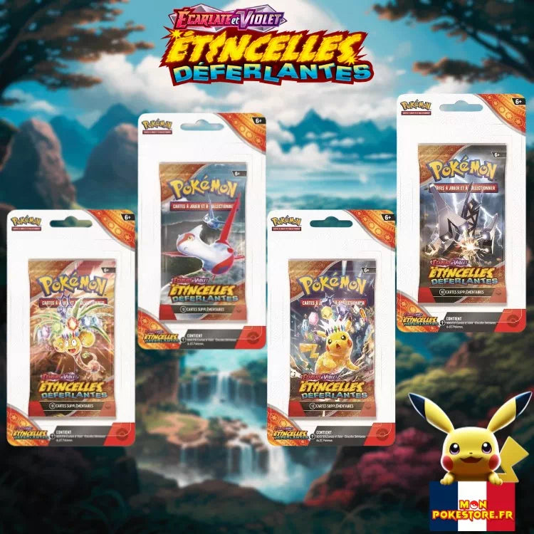 Pokemon Blister EV08 Etincelles Deferlantes Blister