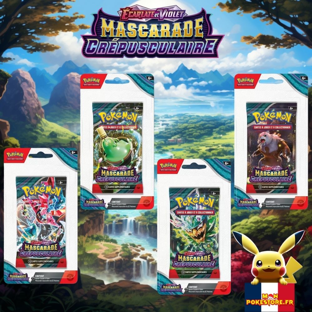 Pokemon Blister EV6 Mascarade Crepusculaire