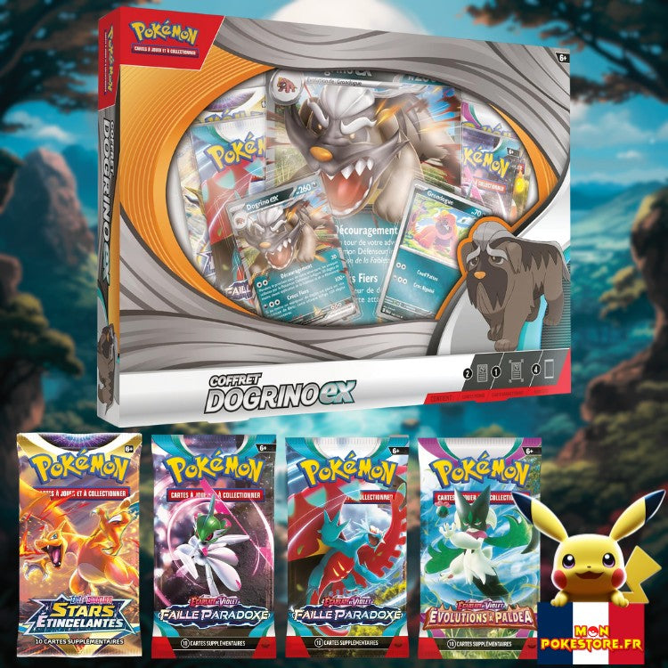 Pokemon Coffret Dogrino 5 Boosters EB-EV