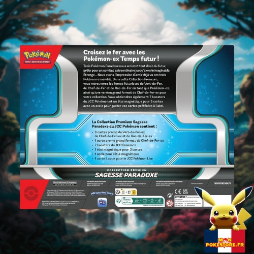 Pokemon Coffret Premium Sagesse Paradoxe back