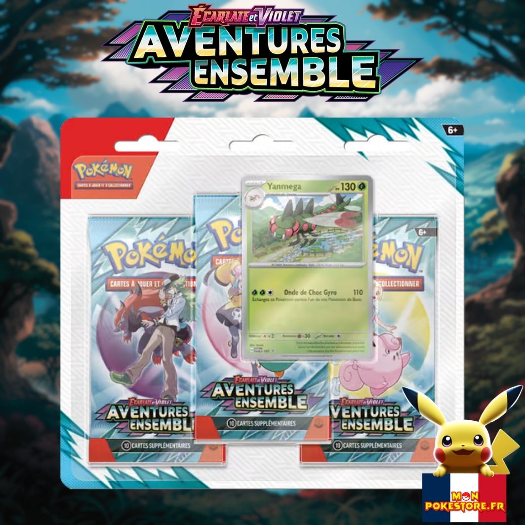 Pokemon EV09 Aventures Ensemble Tripacks Yanmega