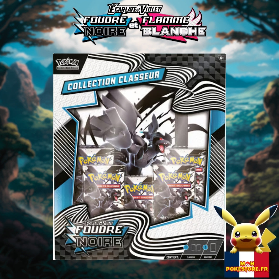 Pokemon EV10.5 Binder Foudre Noir