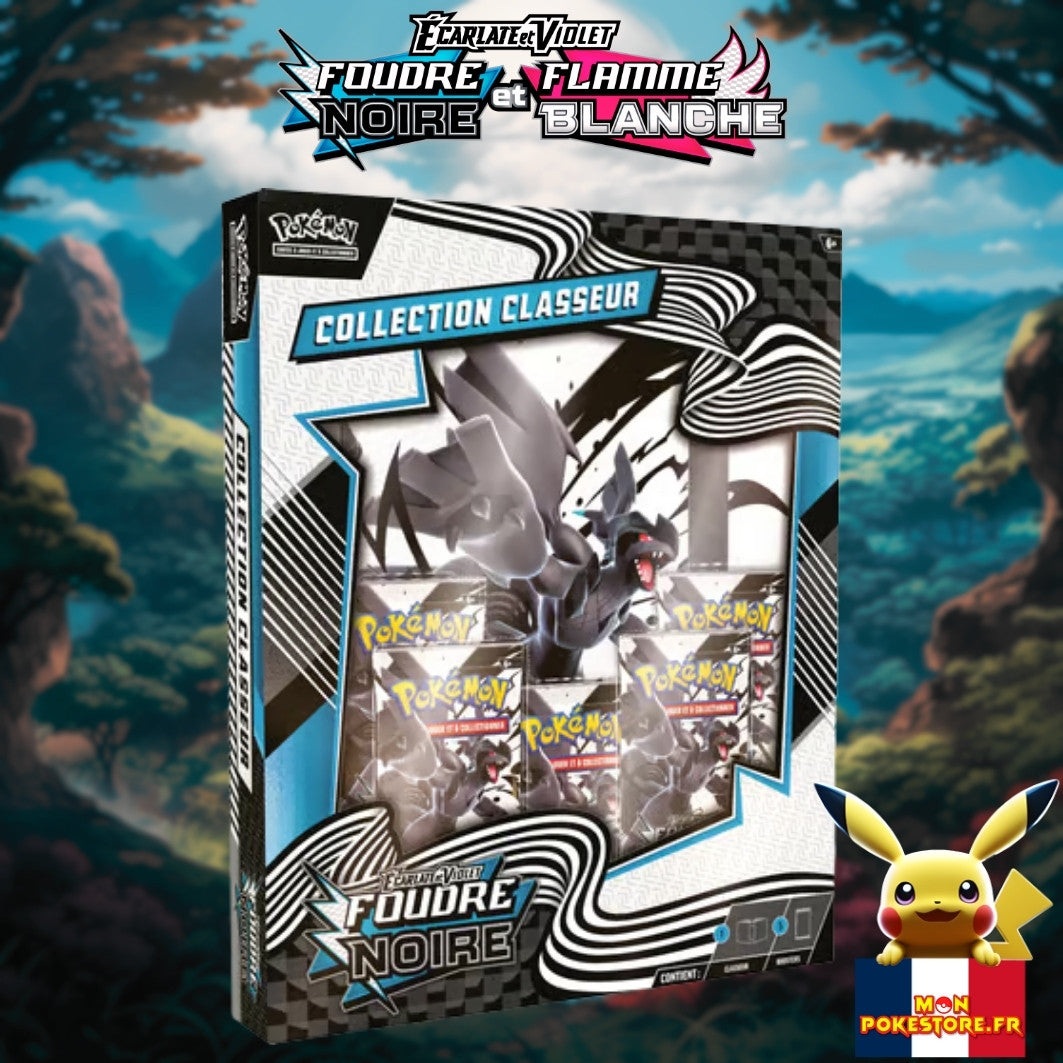 Pokemon EV10.5 Binder Foudre Noir side