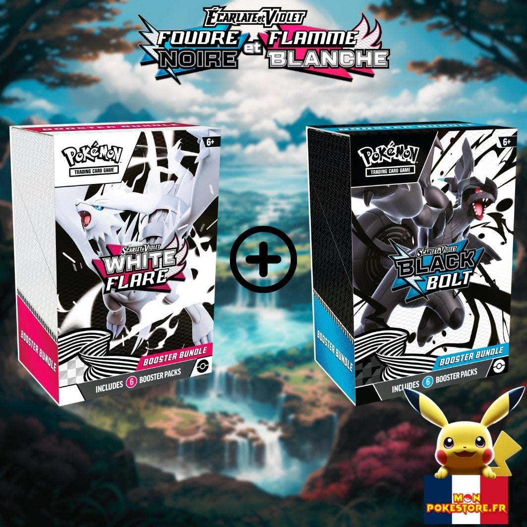 Pokemon EV10 .5 Bundle Foudre Noir et Flamme Blanche