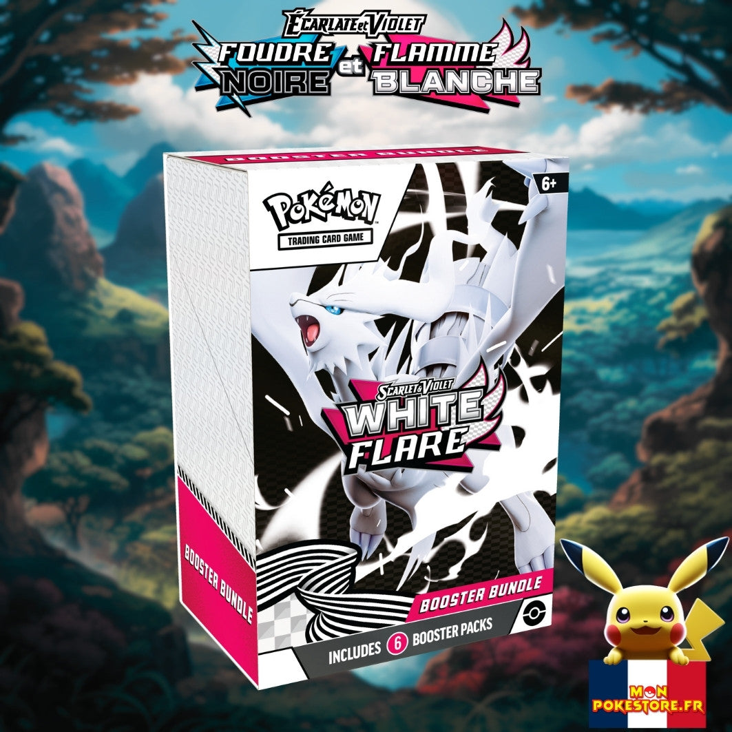 Pokemon EV10 .5 Bundle et Flamme Blanche