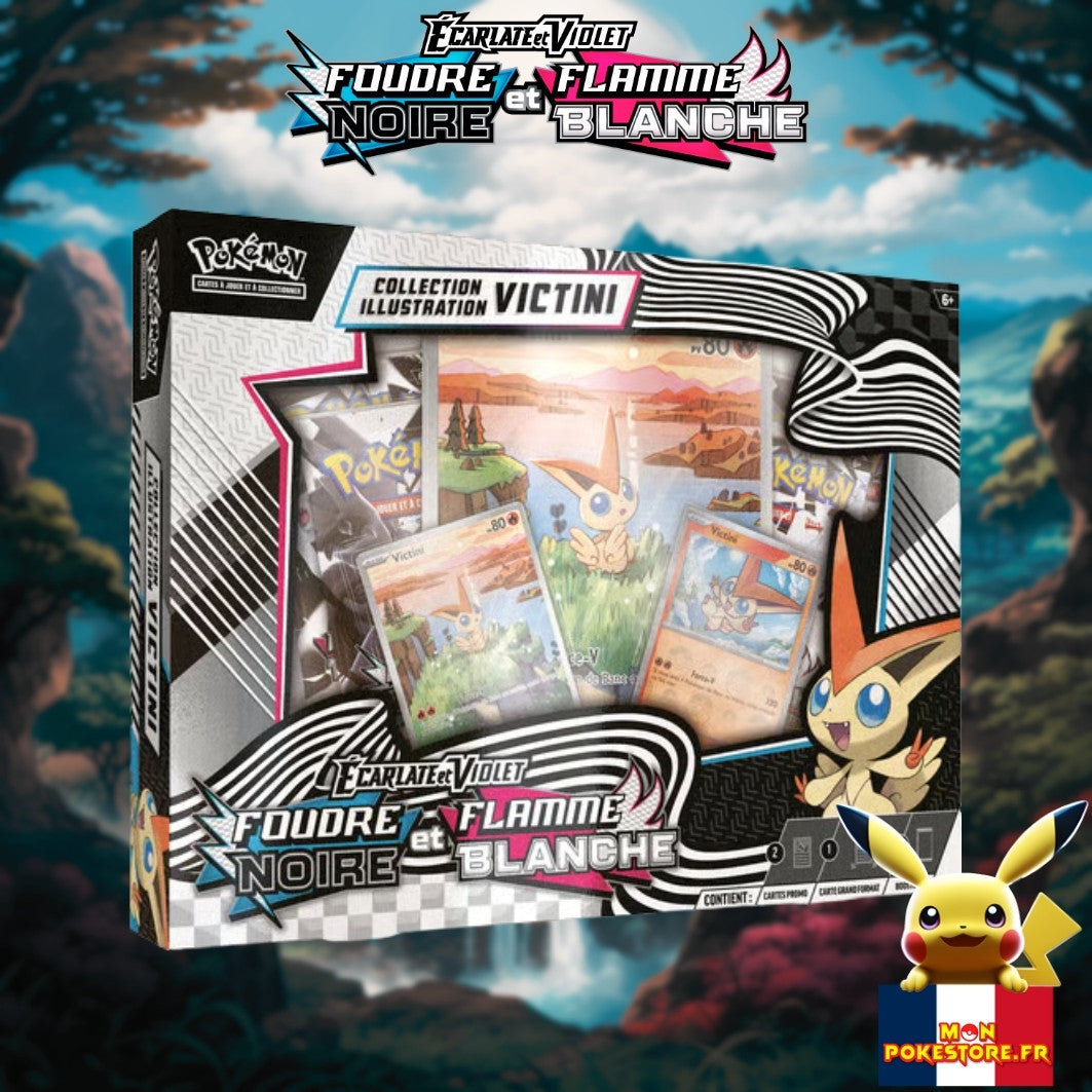 Pokemon EV10.5 Coffret Victini Foudre Noir et Flamme Blanche side 2