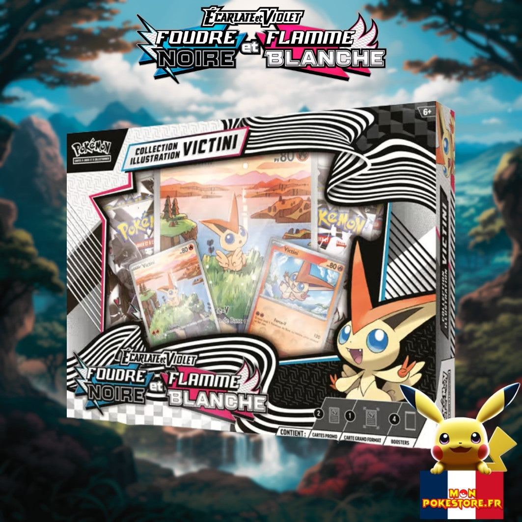 Pokemon EV10.5 Coffret Victini Foudre Noir et Flamme Blanche side