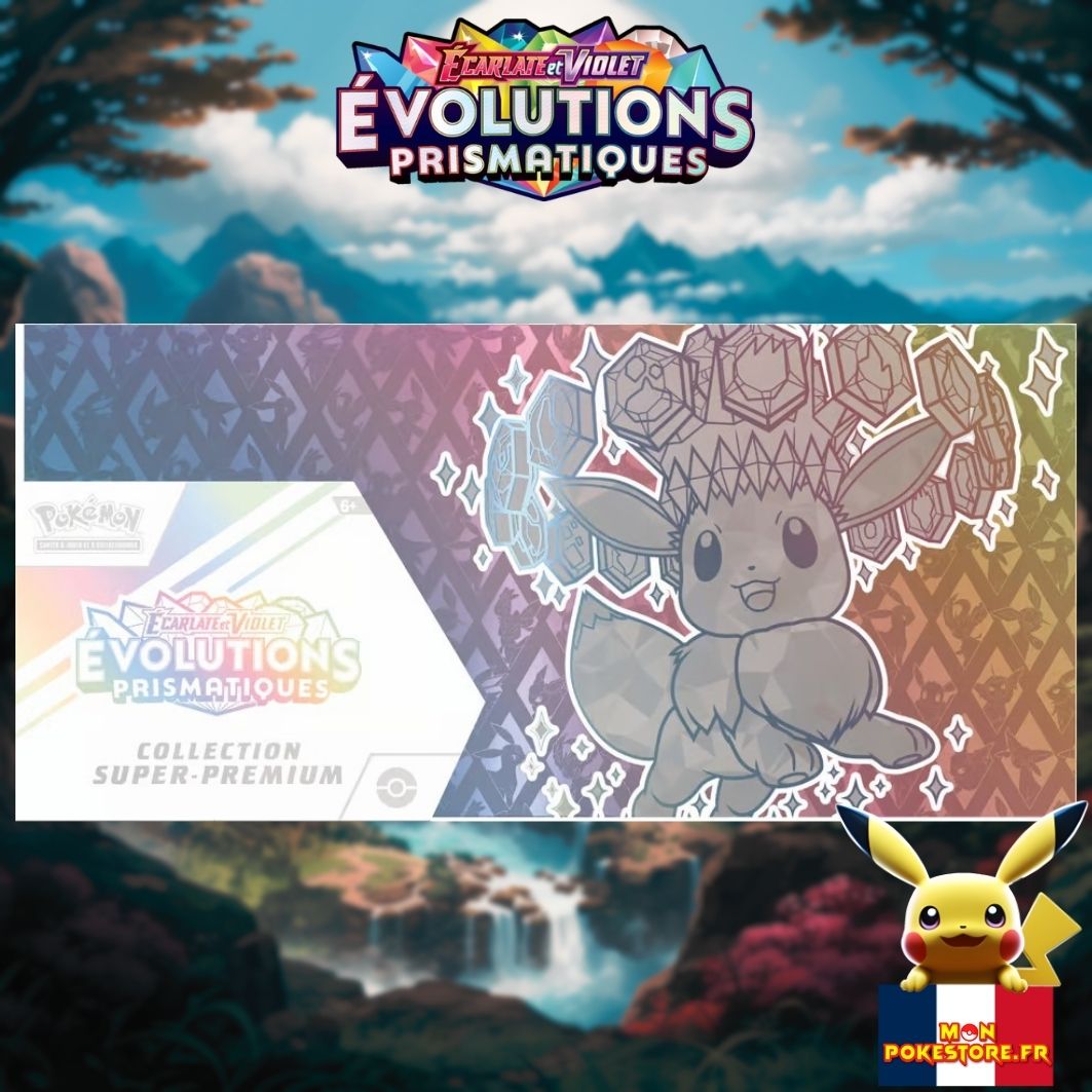 JCC Pokémon : Évolutions Prismatiques Met à L'honneur Évoli Et Ses Evolutions En Tant Que Pokemon Ex Teracristal Stellaire JCC Pokémon : Évolutions Prismatiques Met à L'honneur Évoli Et Ses Evolutions En Tant Que Pokemon Ex Teracristal Stellaire