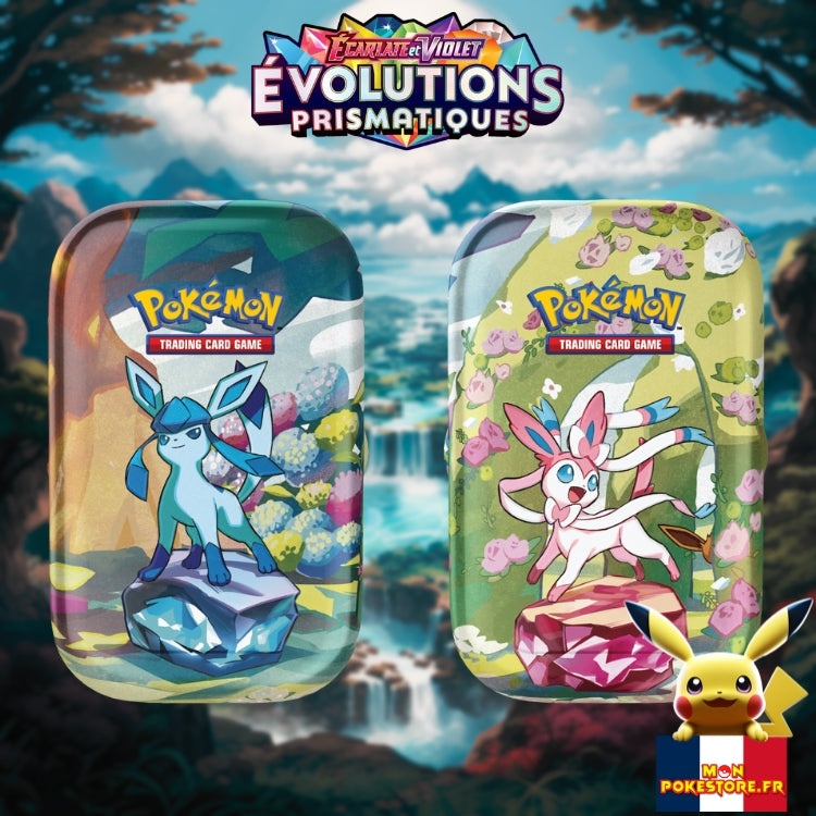 Pokemon Ev8.5 Evolutions Prismatiques Mini Tins boxes 3