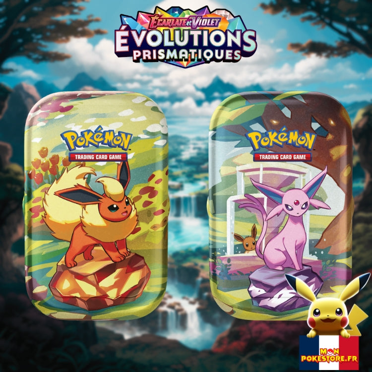Pokemon Ev8.5 Evolutions Prismatiques Mini Tins boxes 2