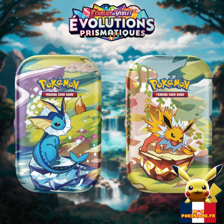 Pokemon Ev8.5 Evolutions Prismatiques Mini Tins boxes 4