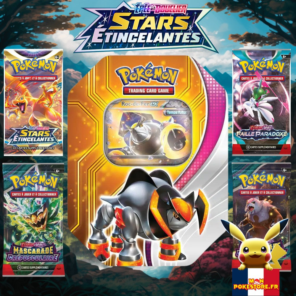 Pokemon Pokebox septembre 2024 EB09 Stars Eyincelantes 2