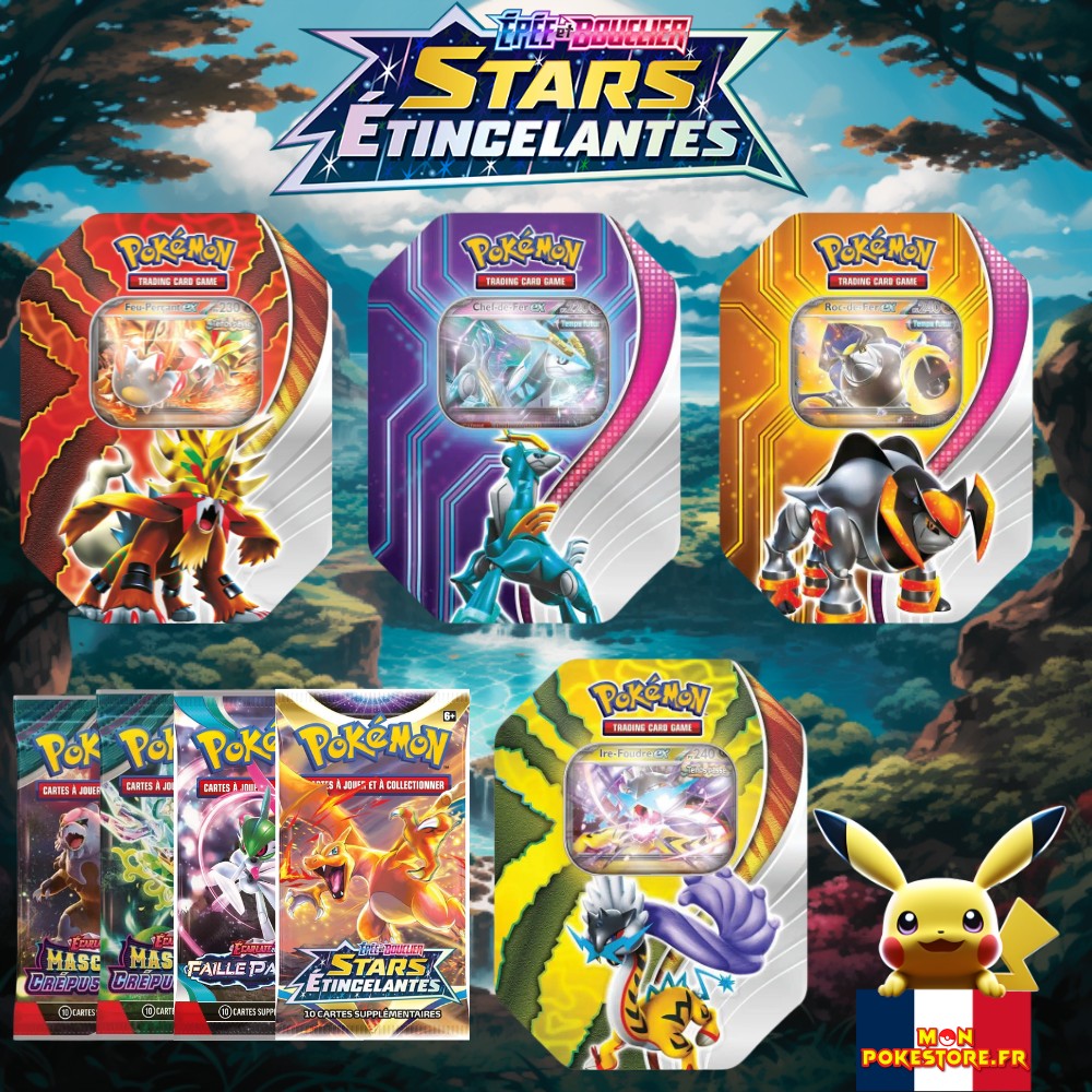 Pokemon Pokebox septembre 2024 EB09 Stars Eyincelantes 5