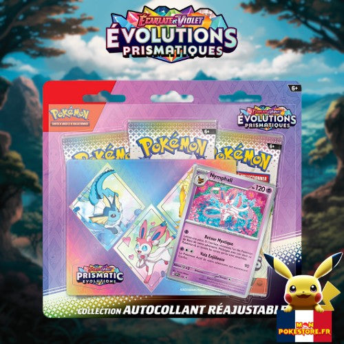 Pokemon Tripack EV8.5 Evolutions Prismatiques tripack 1