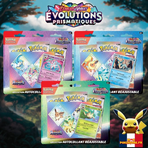 Pokemon Tripack EV8.5 Evolutions Prismatiques