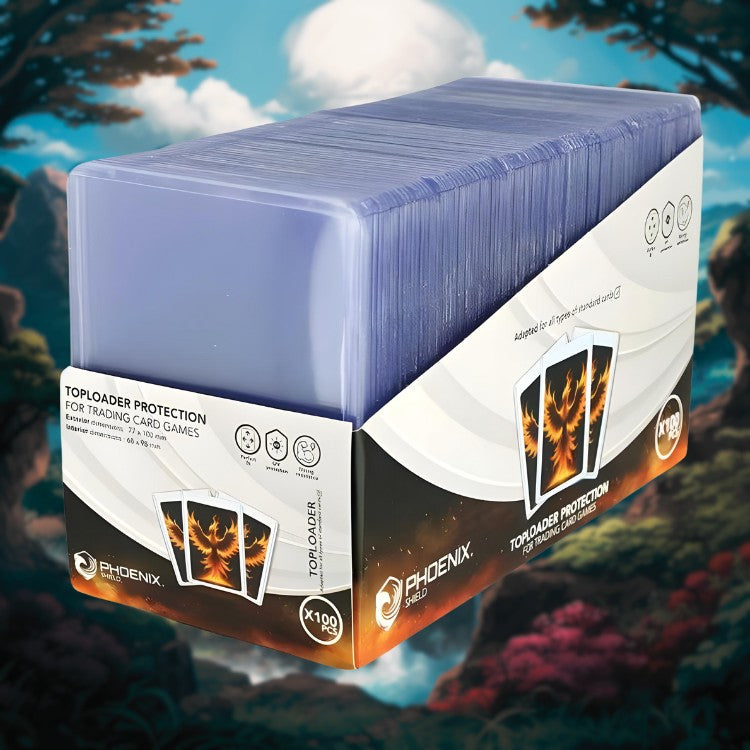 Toploader pack de x100 Phoenix Shield