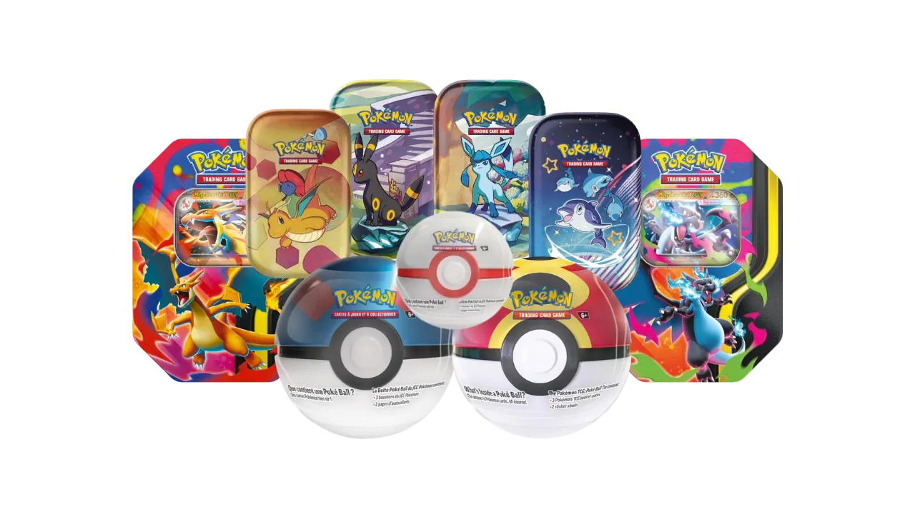 POKEMON - PokeBox/PokeBall/miniTins