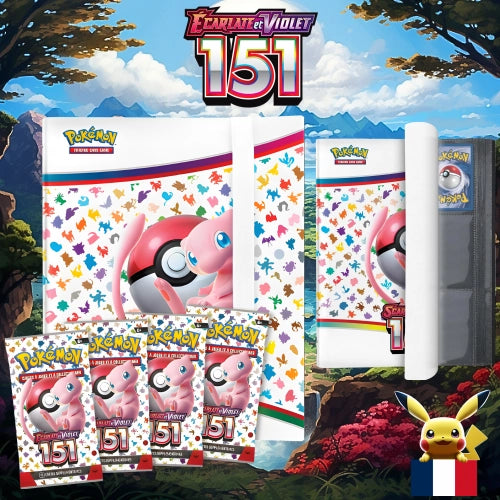 Coffret Collection Classeur Pokémon 151 - EV 3.5 (via 14.99€ sur la carte)  - Montpellier Près d'arène (34) –