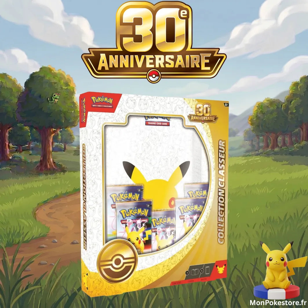 Collection Classeur 30e Anniversaire Pokémon – VF
