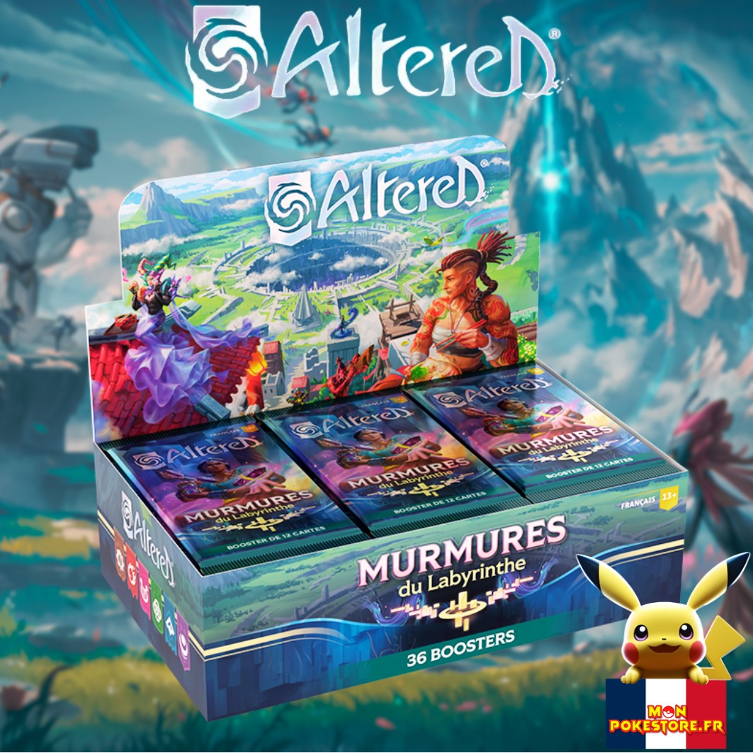 [Bientôt disponible]-Altered TCG – Murmures du Labyrinthe – Display (x36 Boosters) – FR