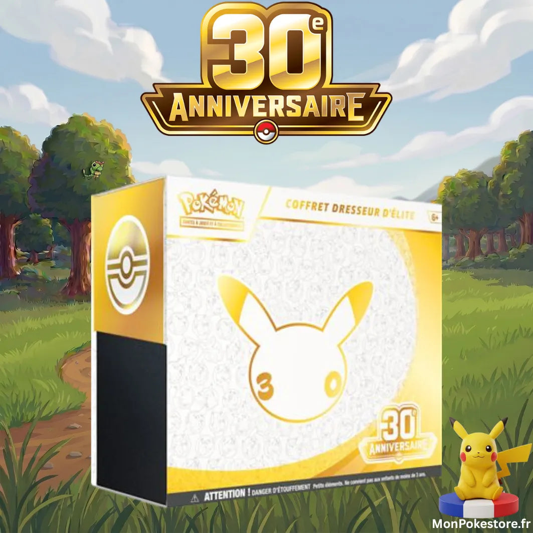 ETB Coffret Dresseur d'Élite 30e Anniversaire Pokémon – VF