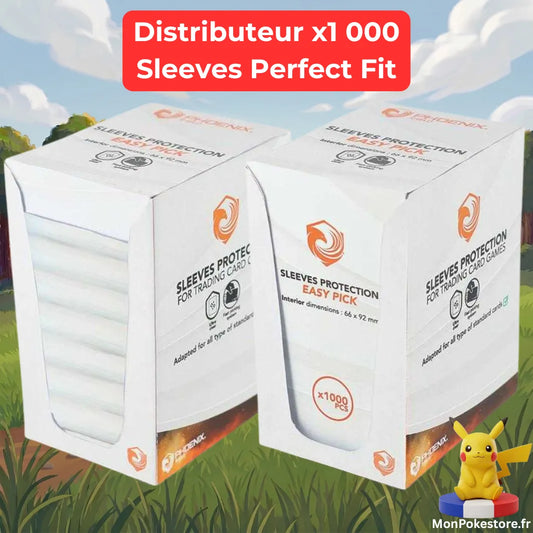 Sleeves Perfect Fit Phoenix Shield (x1000) – Format Standard – Anti-Adhérent