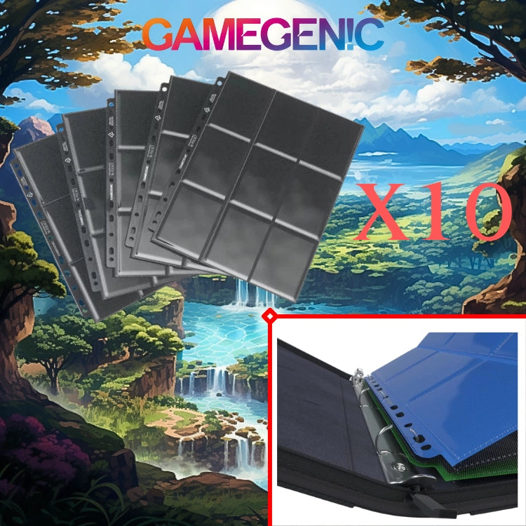 ULTRASONIC 10 pages de 9 cartes - Gamegenic - Noir