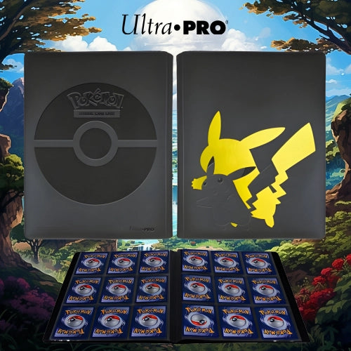 Portfolio Pro-Binder Similicuir relief - Pikachu - A4 - 360 cartes