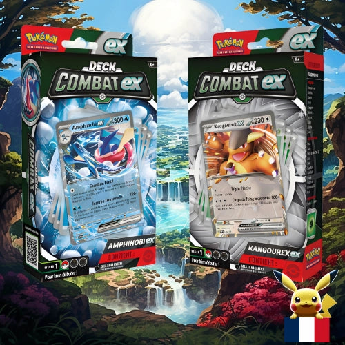 Decks de Combat - Amphinobi-EX ou Kangourex-EX