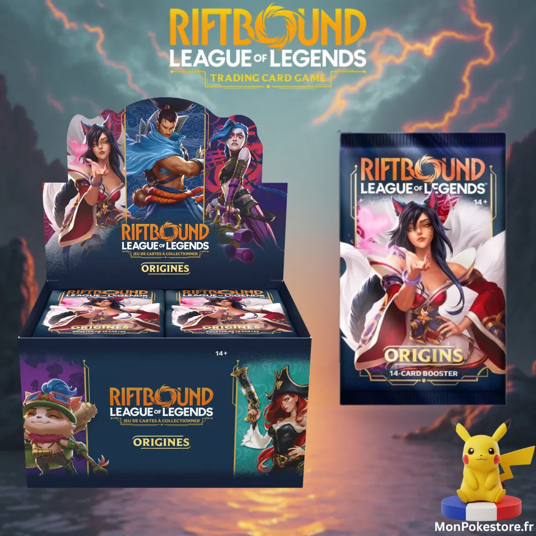 Riftbound – Display 24 Boosters Origins – FR