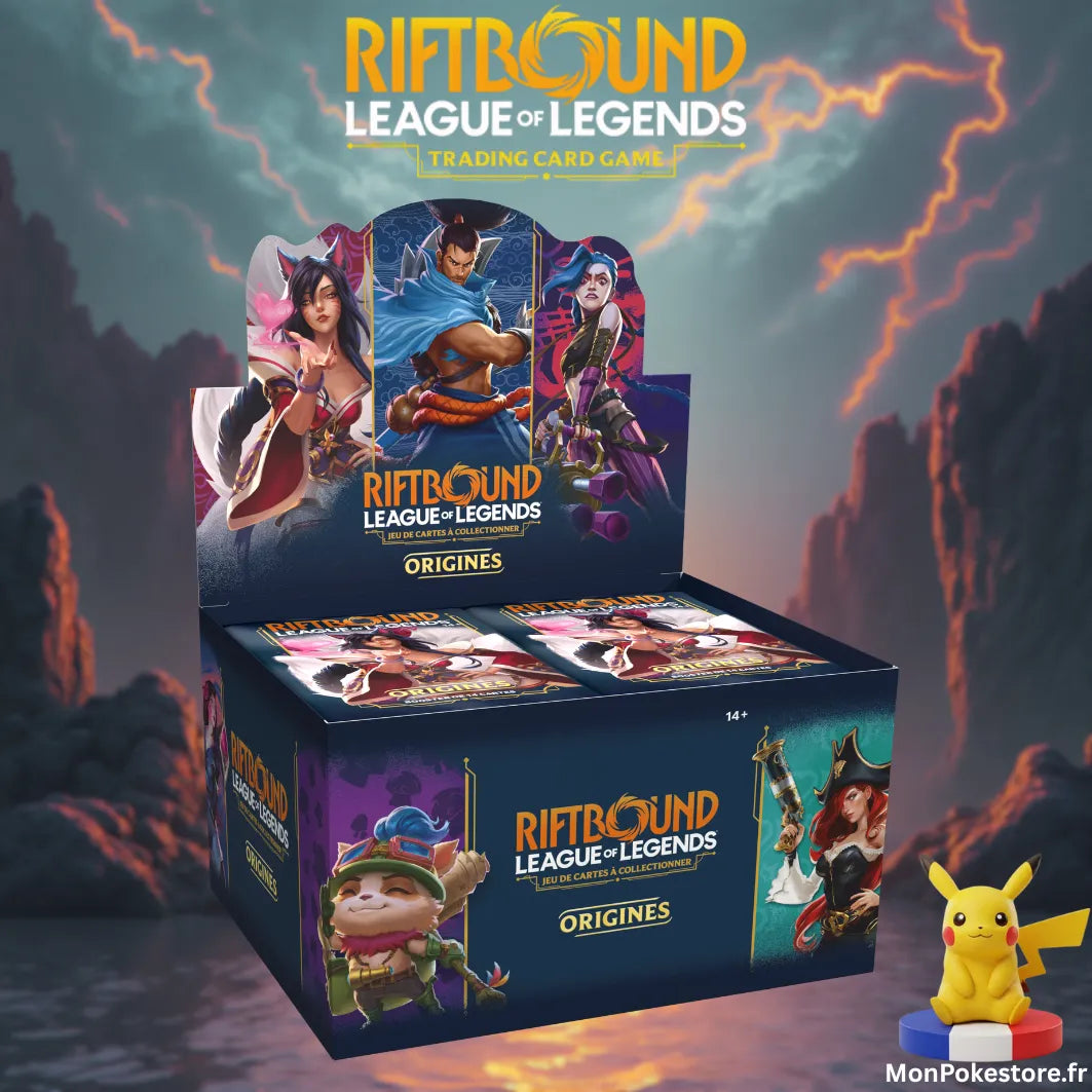 Riftbound – Display 24 Boosters Origins – FR