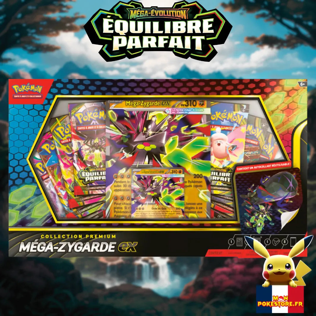 POKEMON Coffret Mega Zygarde Ex ME03 ME02 EV02.5