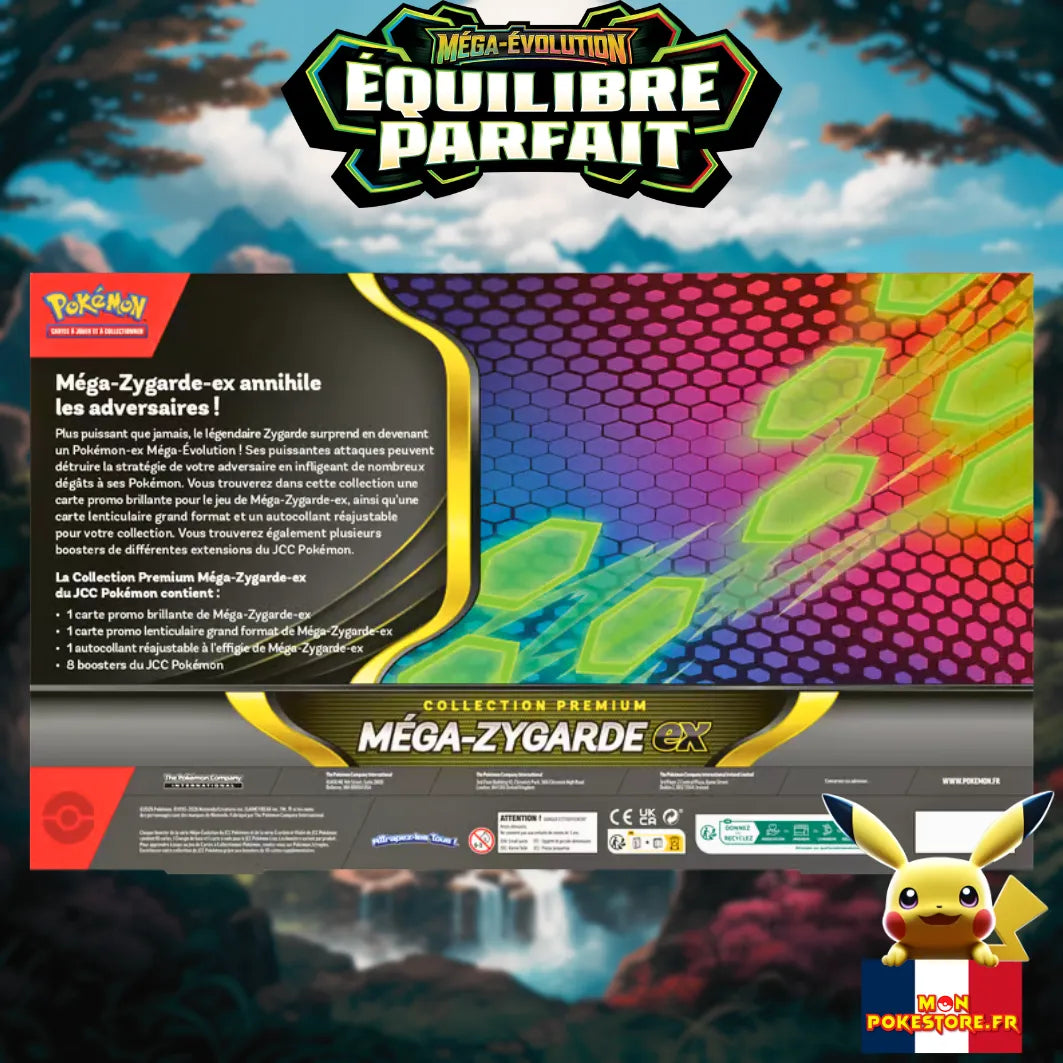 POKEMON Coffret Mega Zygarde Ex ME03 ME02 EV02.5 back