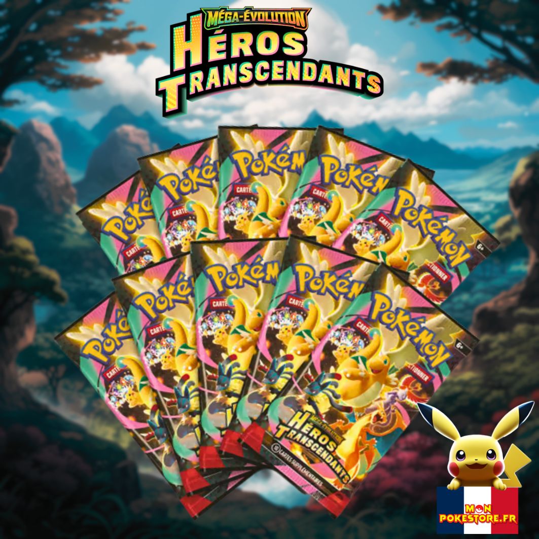 [ME2.5] : Coffret poster Premium Méga-Gardevoir-Ex - Héros Transcendants - VF
