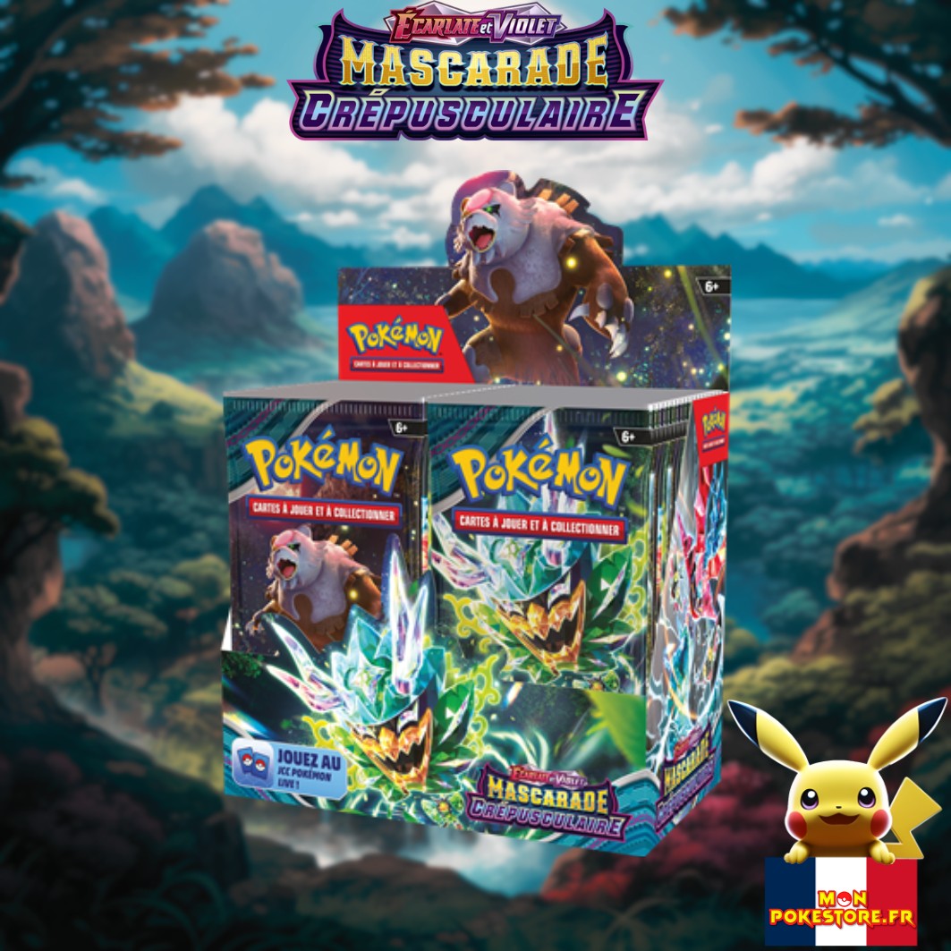 Pokemon display EV06 Mascarade Crepusculaire