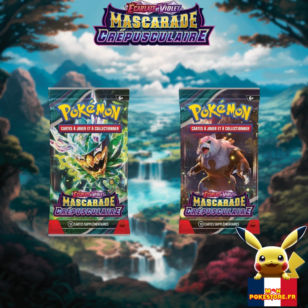POKEMON booster EV06 Mascarade Crepusculaire