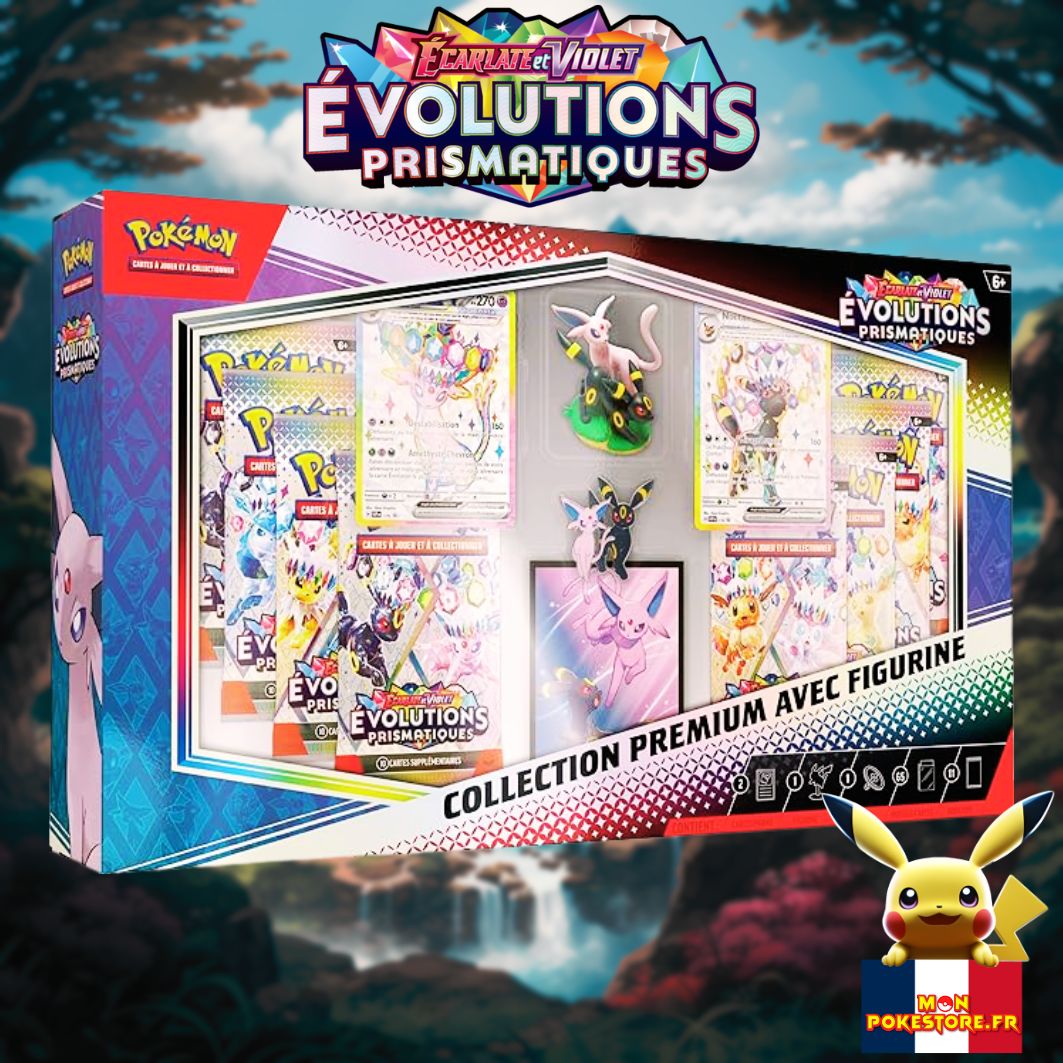 POKEMON - [EV8.5] - Coffret Premium avec Figurine