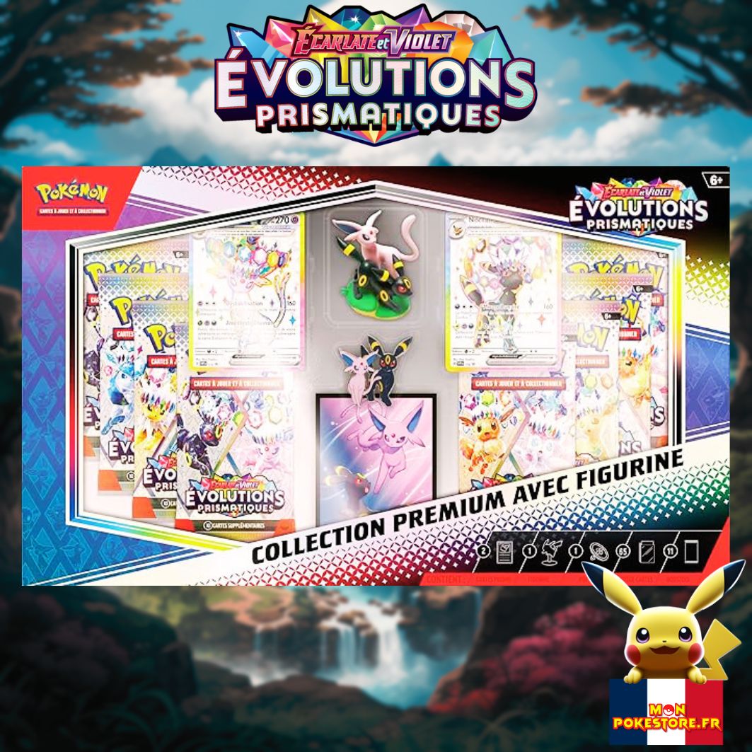 POKEMON - [EV8.5] - Coffret Premium avec Figurine