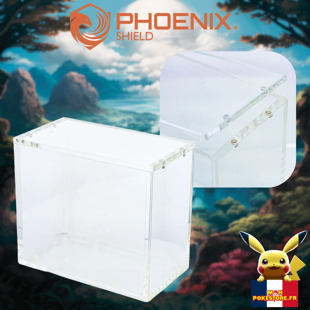 POKEMON - Display - Protection Acrylique Phoenix Shield
