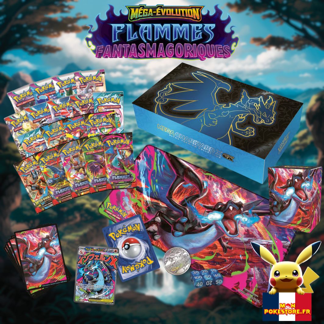 Pokémon – Ultra Premium Collection : Méga-Dracaufeu X – VF
