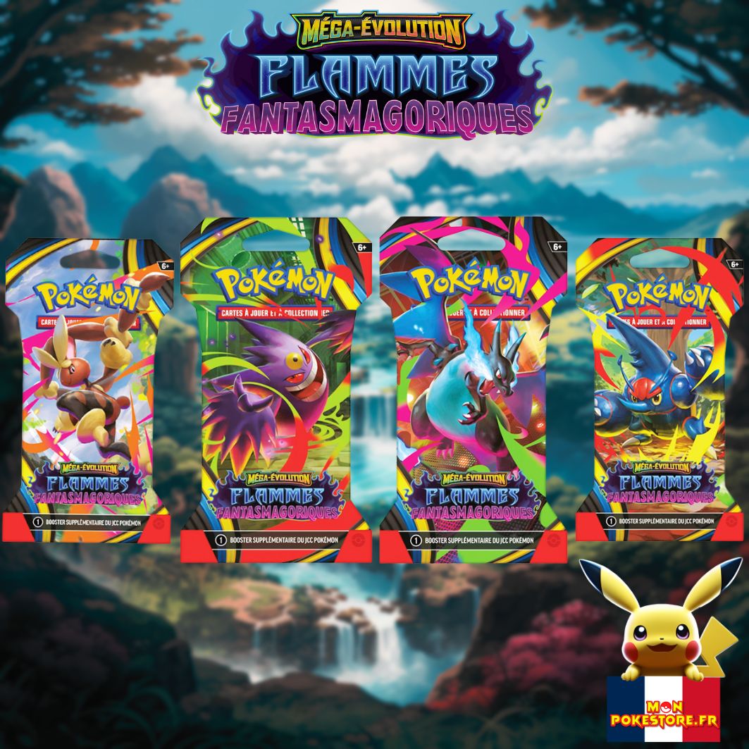 POKEMON - ME02 - ArtSet: 4 Blister différent- VF